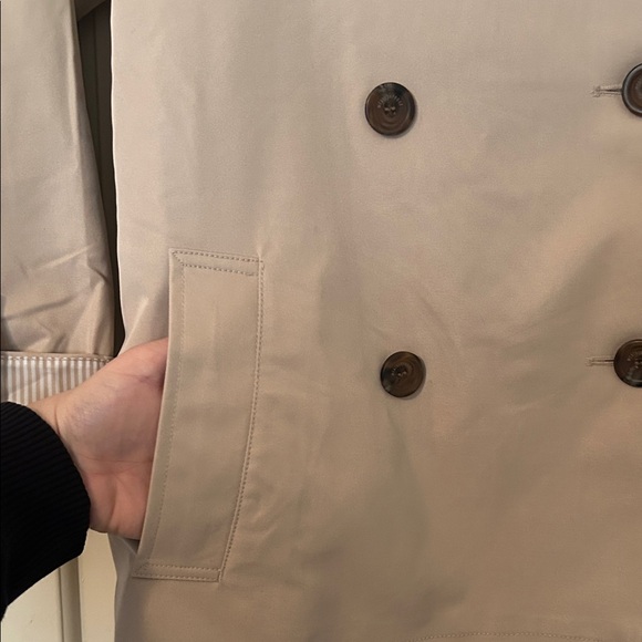 Weatherproof Tan Double-Breasted Trench Coat - Picture 3 of 9